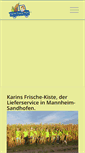 Mobile Screenshot of frische-kiste.de